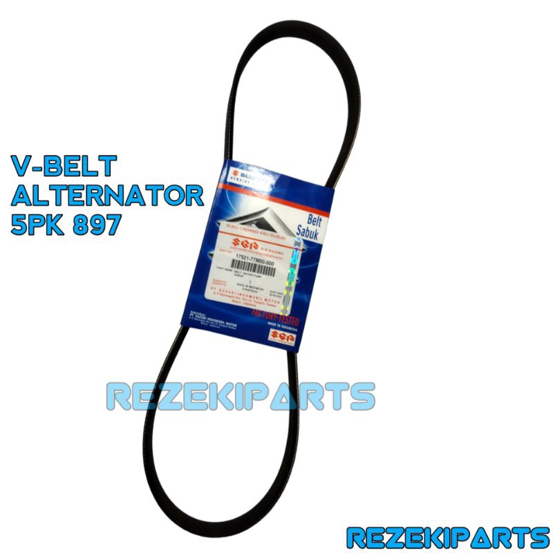 VAN BELT 5PK 897 SUZUKI ERTIGA 17521-77M00-000 ALTERNATOR