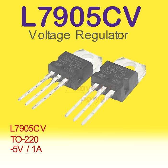 L7905cv to-220 L 7905 IC REG -5V ของแท้