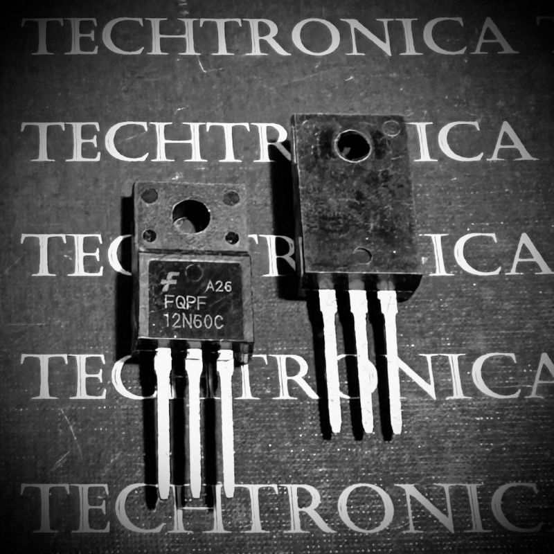 ทรานซิสเตอร์ MOSFET N-Channel FQPF12N60C FQPF12N60 FQPF 12N60 TO-220F