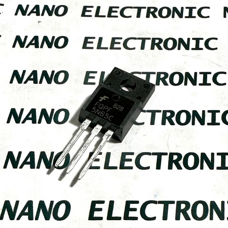 ทรานซิสเตอร์ MOSFET N-Channel FQPF5N65C FQPF5N65 FQPF 5N65 TO-220F