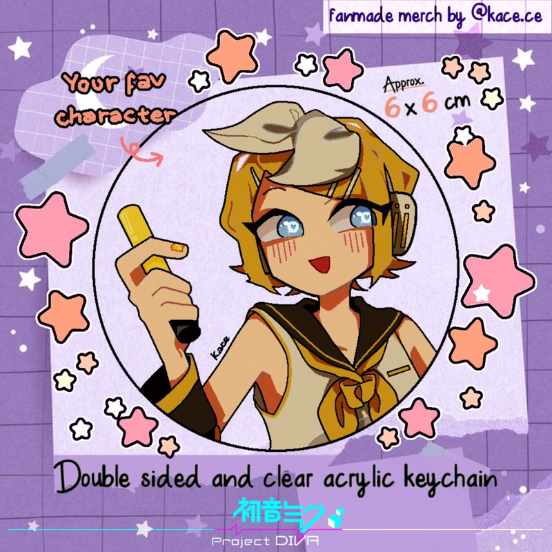 Charm Collection Vocaloid || พวงกุญแจ [ริน]