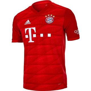 เสื้อกีฬาแขนสั้น พิมพ์ลาย Bayern Munich Jersey 2019