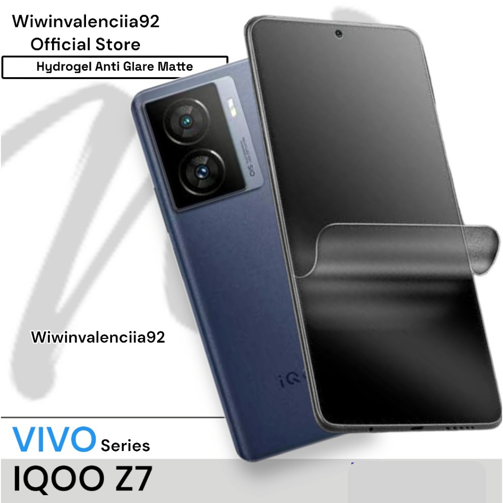 2026 HYDROGEL Anti Glare Matte ด้านหน้า/กลับ iQOO Z10 Lite Z10R Z9 Z7 / iQOO 15 15R 13 PRO 12 11 5G 