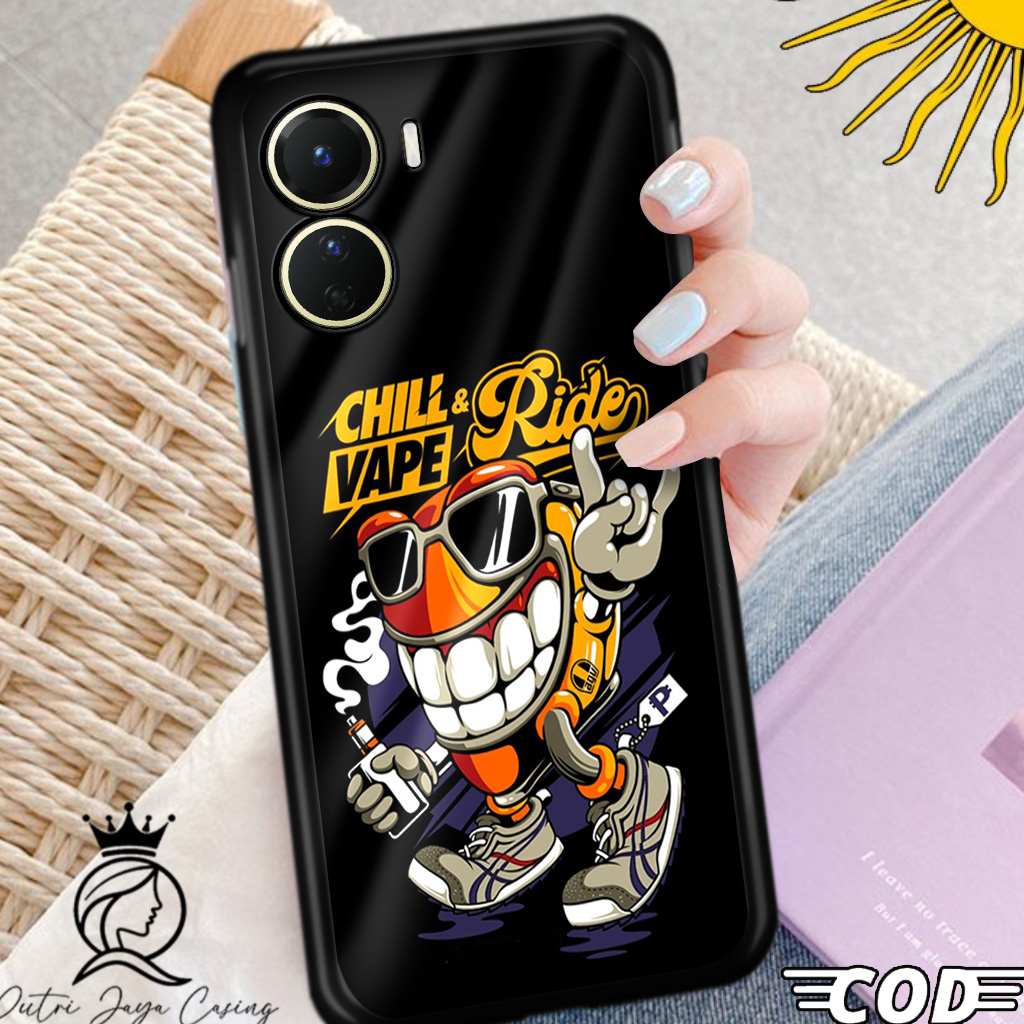 เคส Vivo Y16 ล่าสุด เคส Graffiti เคส Vivo Y16 Hardcase Softcase Glossy Kesing PutriCase