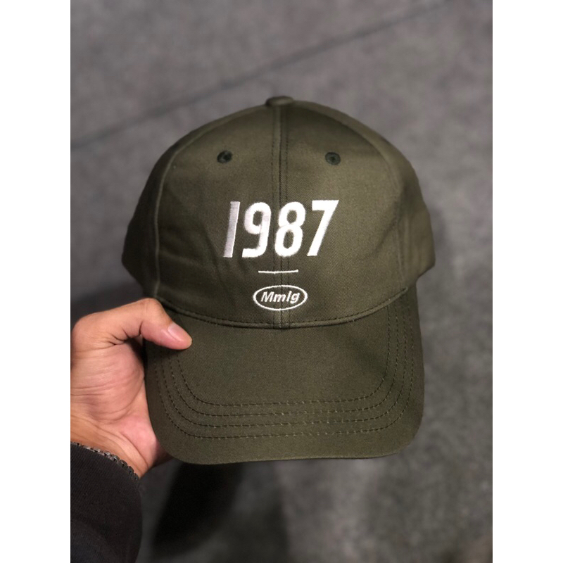 Mmlg 1987 หมวกสีเขียวมะกอก