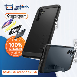 เคสโทรศัพท์มือถือ ป้องกันการกระแทก พร้อมขาตั้ง สําหรับ Samsung Galaxy A54 5G Spigen Tough Armor