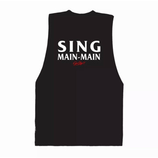 เสื้อยืด พิมพ์ลาย SINGLET สําหรับผู้ชาย