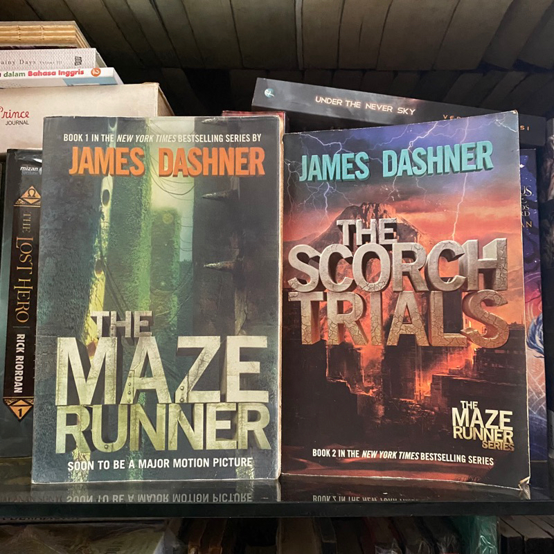 [ORI USED BOOK] The Maze Runner Series โดย James Dashner