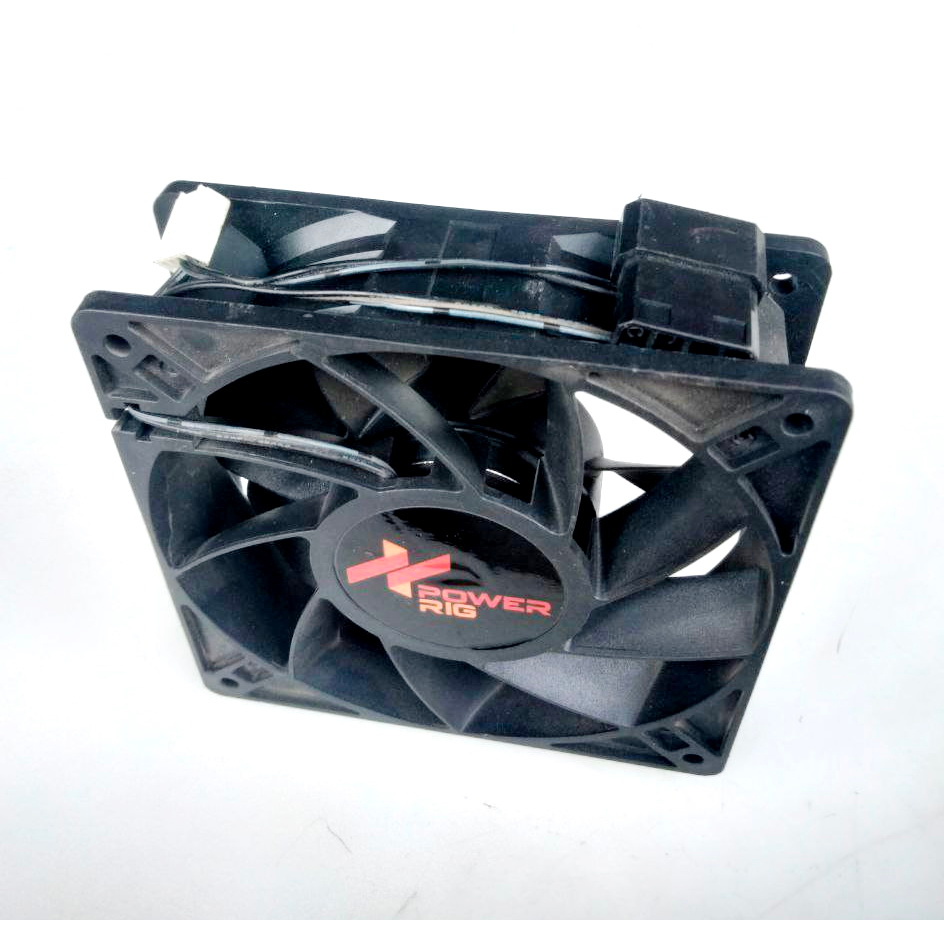 พัดลม Dc Power Rig 12v 0.53A 12x12x3.8cm
