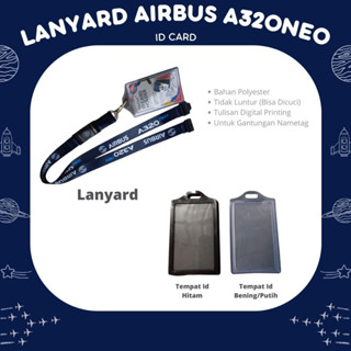 เชือกเส้นเล็ก Airbus A320 2 ซม. id prmugari วิศวกรรม สนามบิน FA PIlot copilot 0RIGNAL+id card 2 ช่อง ANTI-Fade