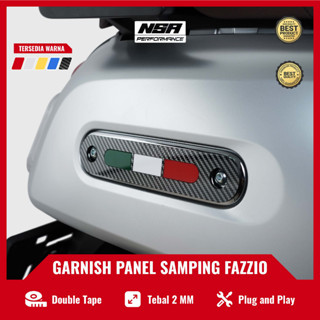แผงด้านข้าง FAZZIO ITALY SIDE PANEL FAZZIO SIDE PANEL FAZZIO CLASSY YAMAHA FAZZIO 125 SIDE PANEL GARNISH FAZZIO CLASSY 125 จํานวน 2 ชิ้น