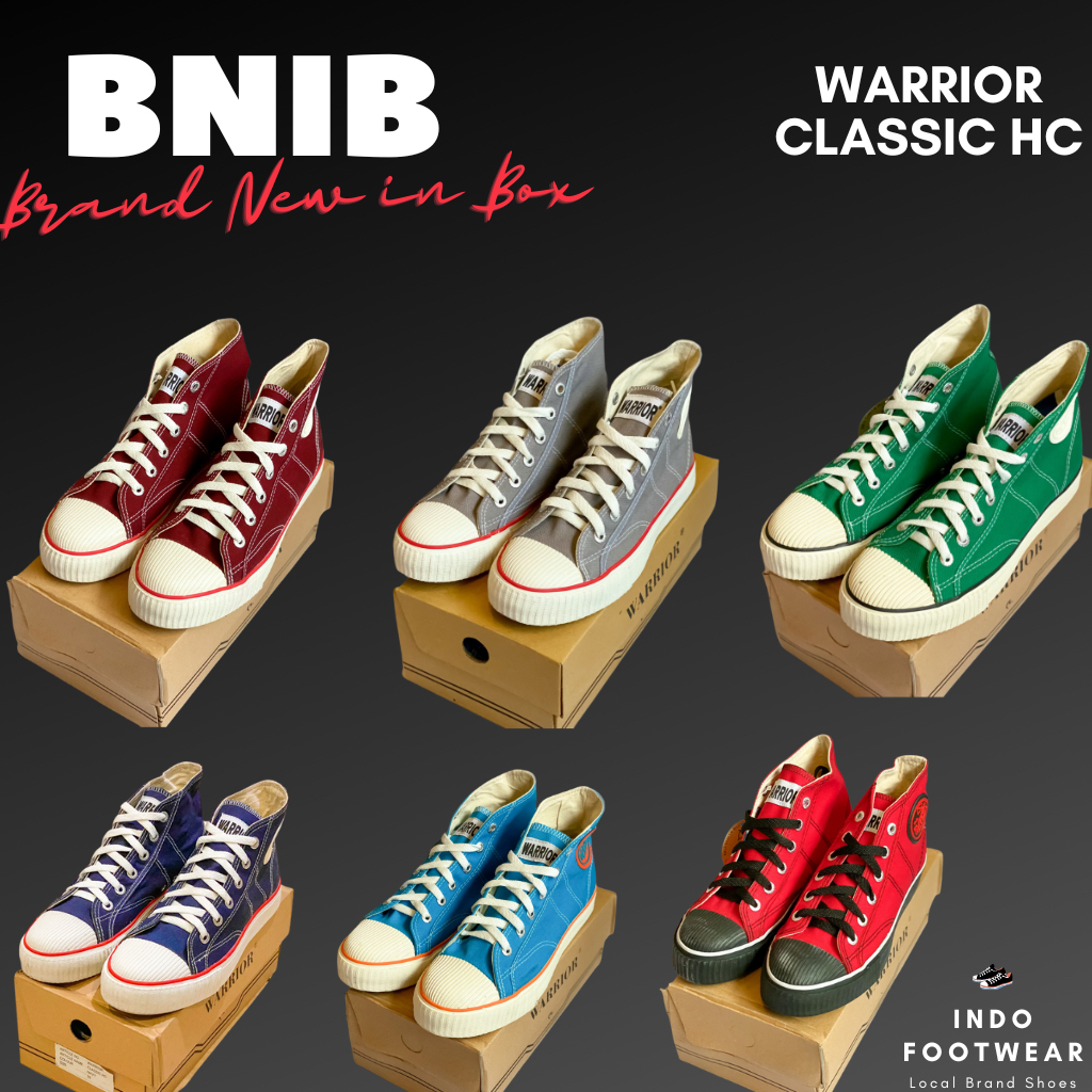 Warrior Classic HC Shoes 100 % Original/Indo Vantel Shoes