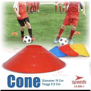 Cones -CONES ชามทรงกลม ขนาดเล็ก สําหรับฝึกเล่นกีฬา 1 ชิ้น