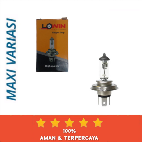 H4 Lowin 24V 70/75W หลอดไฟหน้ารถยนต์ฮาโลเจน