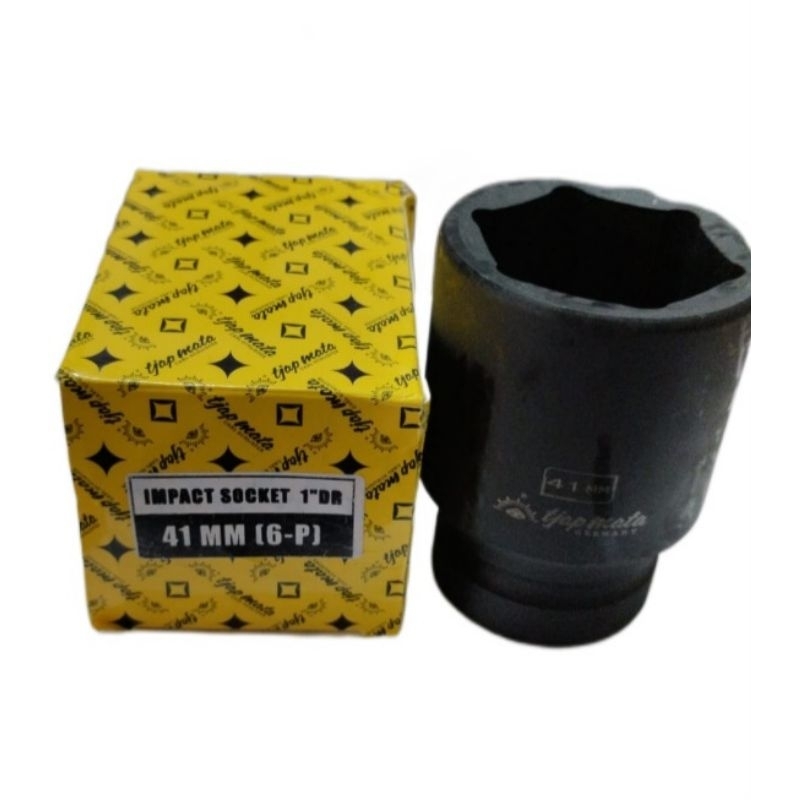 MATA TJAP SOCKET WRENCH BLACK IMPACT SOCKET WRENCH 1" 41MM 6PT / 1 INCH / 1INCH 41 MM / รถบรรทุกซ็อก