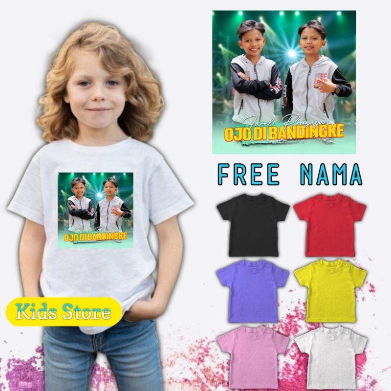 Farel Prayoga Children& 39;s Clothes Farel Prayoga Children& 39;s เสื้อยืด - Kidsstore