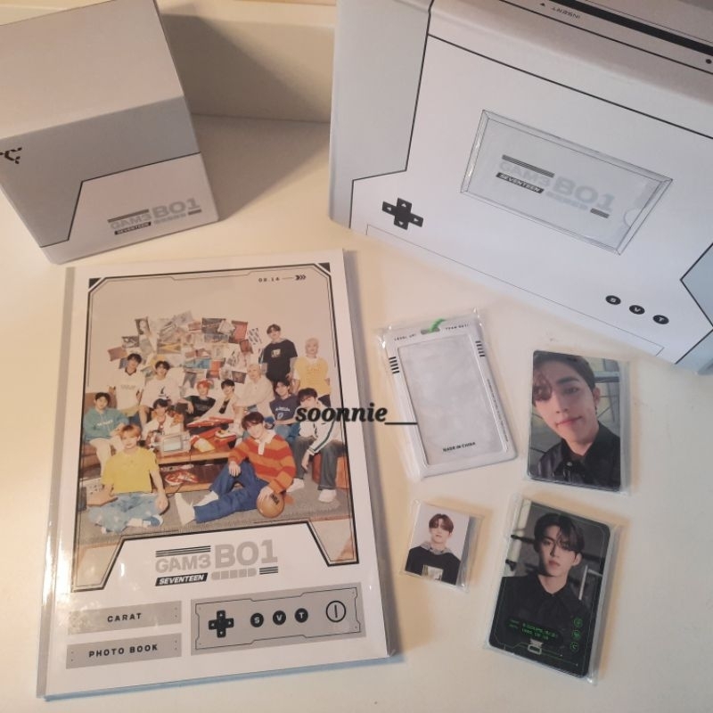 [READY] Sharing SEVENTEEN CARAT GAM3 BO1 Membership Kit