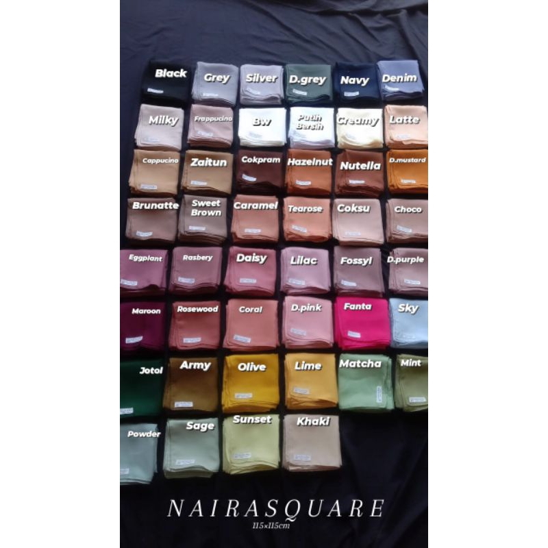 แพ็คเกจ 5 ชิ้น NAIRA SQUARE//BELLA SQUARE PREMIUM