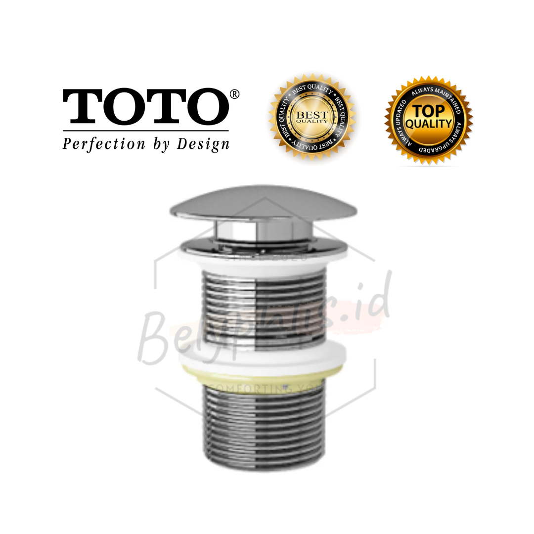 T6JV2N | ป๊อปอัพของเสียโดยไม่ต้องล้นหลุม | สะดืออ่างล้างจานแบบกด TOTO