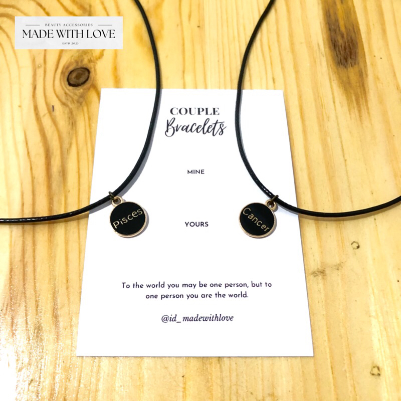 สร้อยคอ ZODIAC | สร้อยคอ COUPLE | สร้อยคอ COUPLE | สร้อยคอ COUPLE | ID_MADEWITHLOVE | MWL18