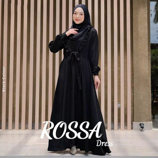 Rossas ชุดเกมมิส PASHMINA DRESS KF SIZE M L XL XXL Brocade Material BABYDOLL GAMIS ผู้หญิง เรียบง่าย MAROON MAUVE ล่าสุด ร่วมสมัย JUMBO Get ผู้หญิง GAMIS (No HIJAB) ชุดเดรสเชิญชาวมุสลิม เสื้อผ้าสตรีมุสลิม