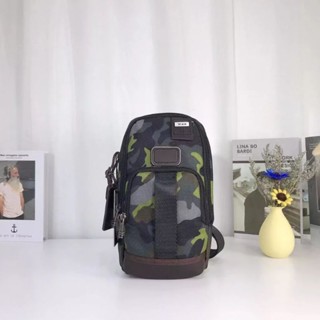 กระเป๋าสะพายข้าง TUMI Fife Alpha Bravo Army Green Sling Bag A&amp;R_Shop74