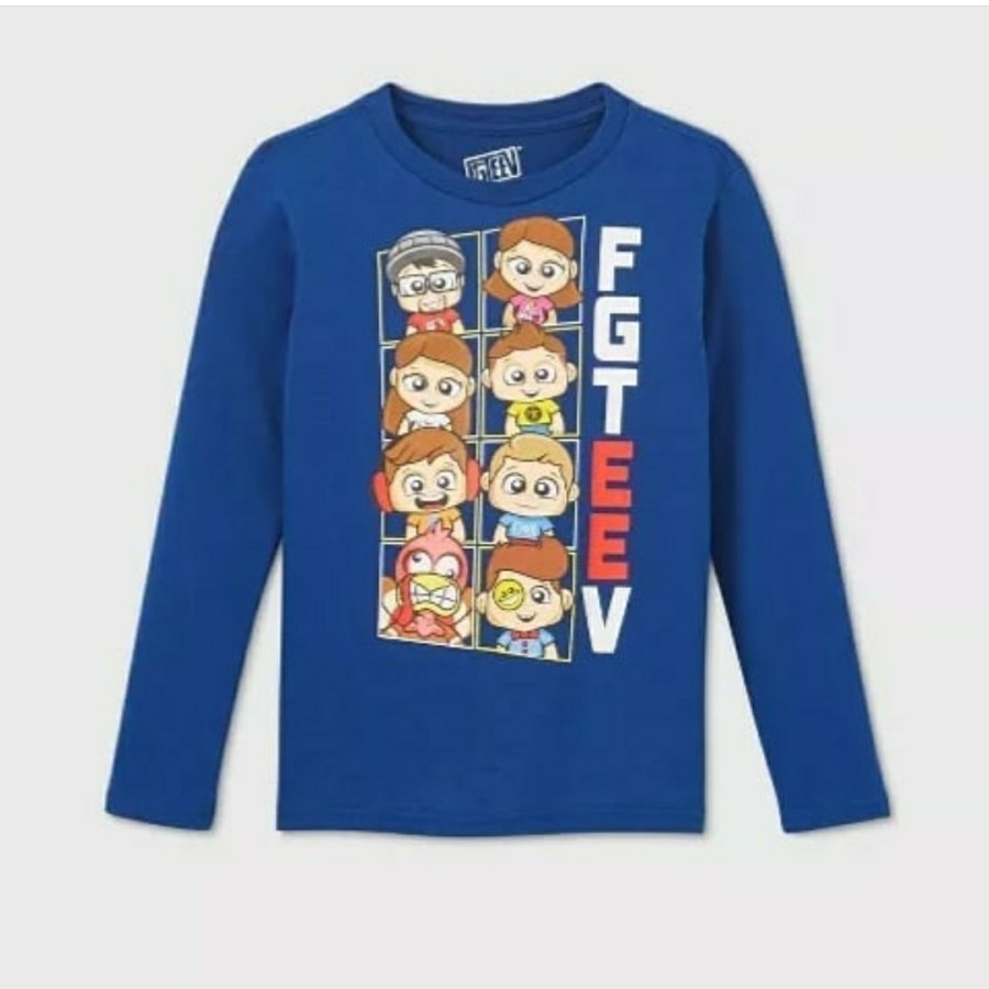 เสื้อยืดกราฟิก FGTeeV ไซส์ XS