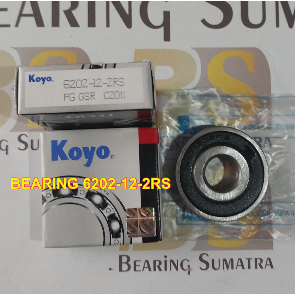 KOYO Bearing 6202-12 2RS Bearing Laher 6202-12-2rs