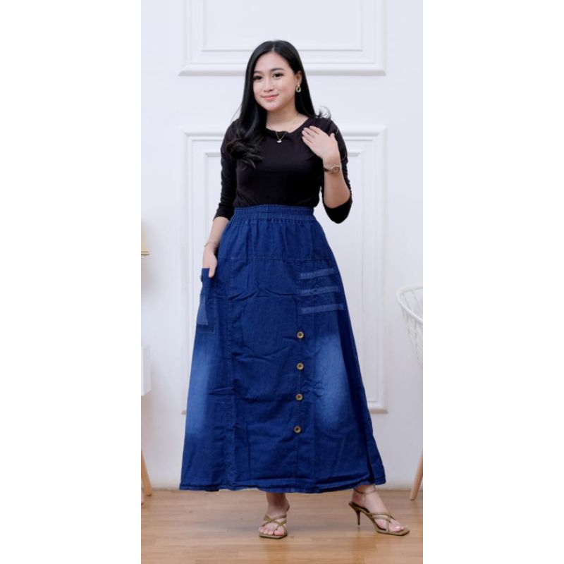 Rifa SKIRT LONG SKIRT JEANS WASH
