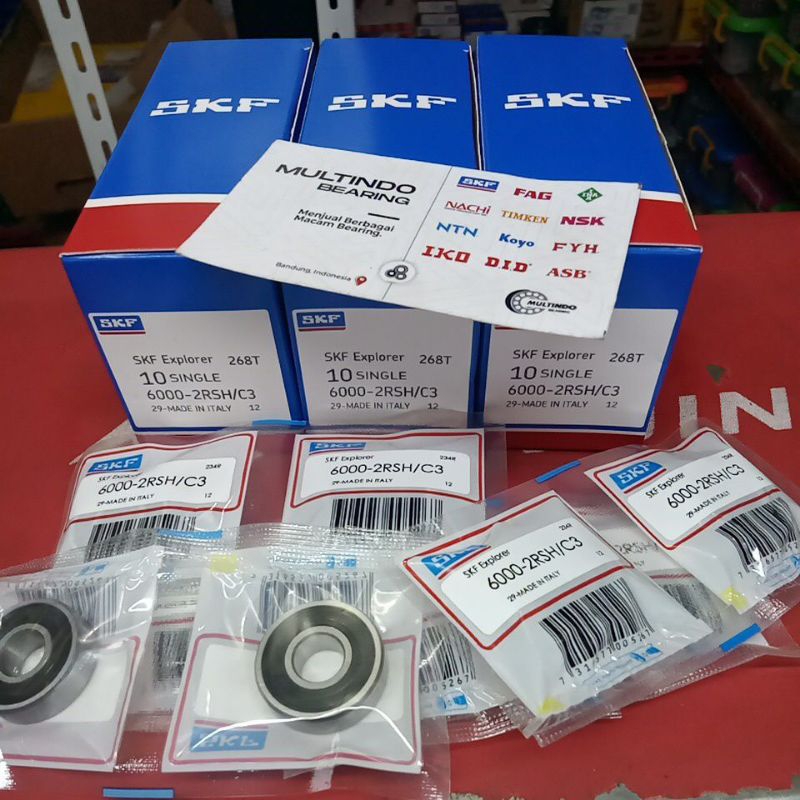 แบริ่ง 6000 2RSH C3 SKF ORIGINAL
