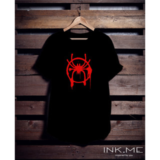 เสื้อยืด พิมพ์ลายโลโก้ SPIDERMAN ACROSS THE SPIDERMAN สําหรับผู้ชาย