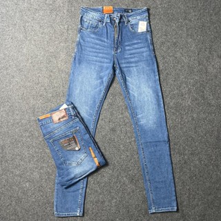 Volcom กางเกงยีนขายาว แบบนิ่ม สําหรับผู้ชาย