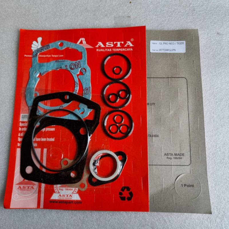 Jupiter Gl Pro Neotech Topset ปะเก็น, Mega Pro Lama, Tiger Original Asta