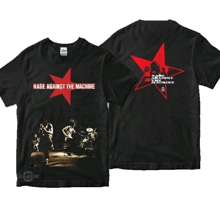 RATM LIVE เสื้อยืดพรีเมี่ยม โกรธอีกครั้งกับเครื่อง