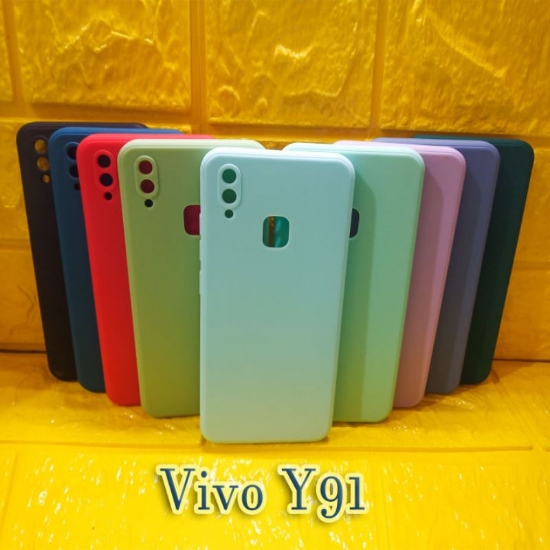 SOFT CASE CANDY MACARANE สําหรับ VIVO Y91 Y93 Y95