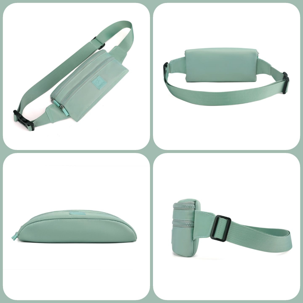 COLORFUL FOX ORIGINAL - COLORFUL FOX 0429 กระเป๋าคาดเอวผู้หญิงกันน้ํา NYLON WAISTBAG