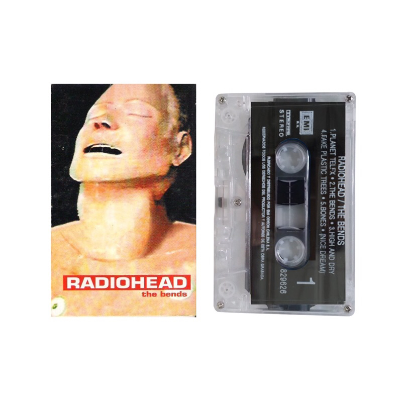 Radiohead Cassette Tape The Bends Album