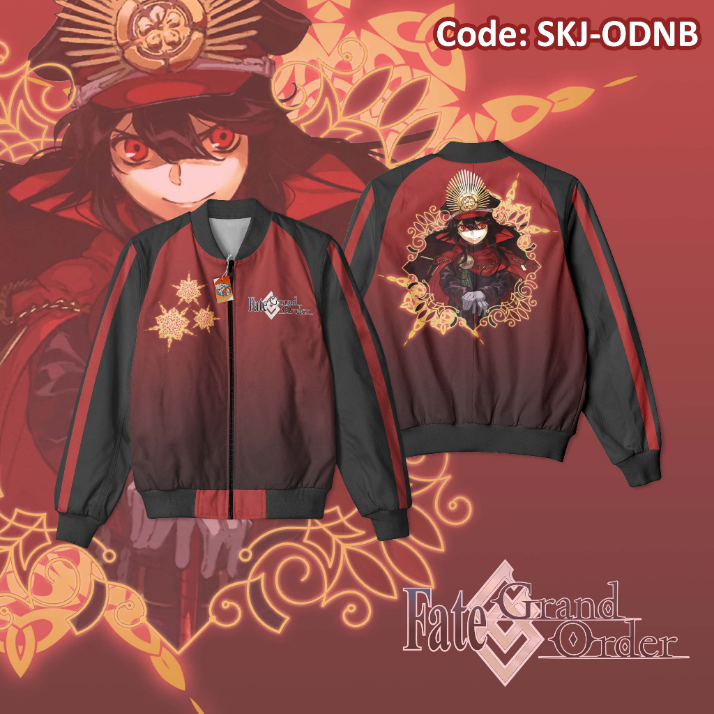Sukajan Anime Game Fate Jacket Grand Order Oda Nobunaga