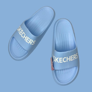 SKECHERS รองเท้าแตะสไลด์ น่ารัก สีสันสดใส สําหรับผู้หญิง