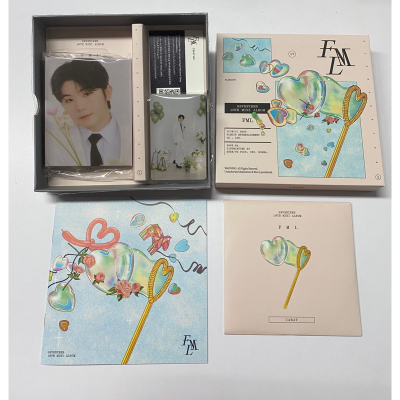 Ready Binder หนังสือเล่มเล็ก PC Photocard Woozi Test 96L Seventeen Svt FML รุ่นกะรัตรถ ver