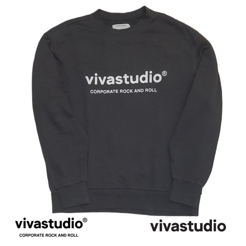 Vivastudio Dark Grey Crewneck Second