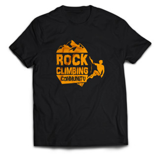 เสื้อยืด พิมพ์ลาย ROCK CLIMBING Community ROCK CLIMBING สําหรับผู้ชาย และผู้ใหญ่