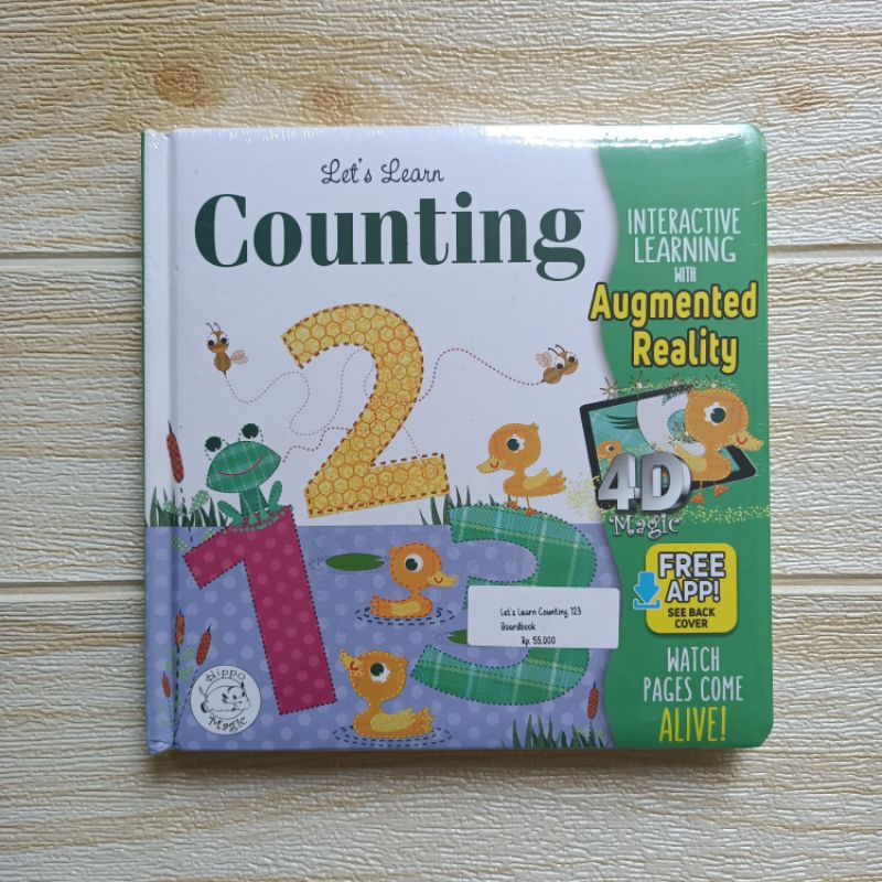 มาเรียนรู้การนับ 123 บอร์ดบุ๊ค/หนังสือ การเรียนรู้ 123/หนังสือนําเข้า