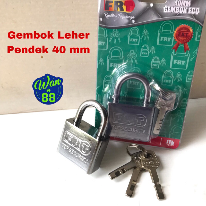 กุญแจคอสั้น 40 มม. FRT Eco Series