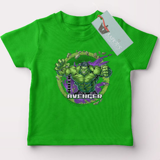 เสื้อยืด พิมพ์ลาย Hulk avenger super hero พรีเมี่ยม