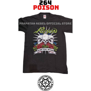 เสื้อยืด พิมพ์ลาย PRAPATAN REBEL - POISON สไตล์พังก์