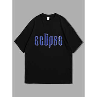 เสื้อยืด พิมพ์ลาย Nordhen Eclipse สีดํา สําหรับผู้ชาย และผู้หญิง