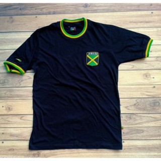 Jatimaika เสื้อยืด ปักลาย jamaica reggae bob marley rege Dreadlocks