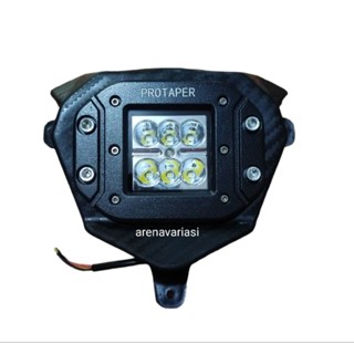 ไฟหน้า LED คาร์บอนสะท้อนแสง Crf150 KLX150 WR155