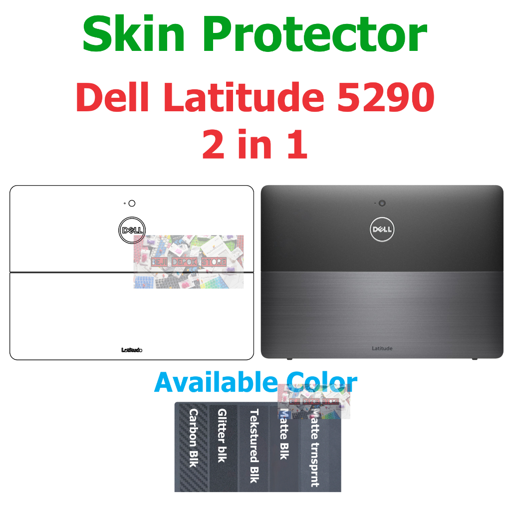 Dell Latitude 5290 2 in 1 แท็บเล็ต Skin Guard Protector Matte โปร่งใส